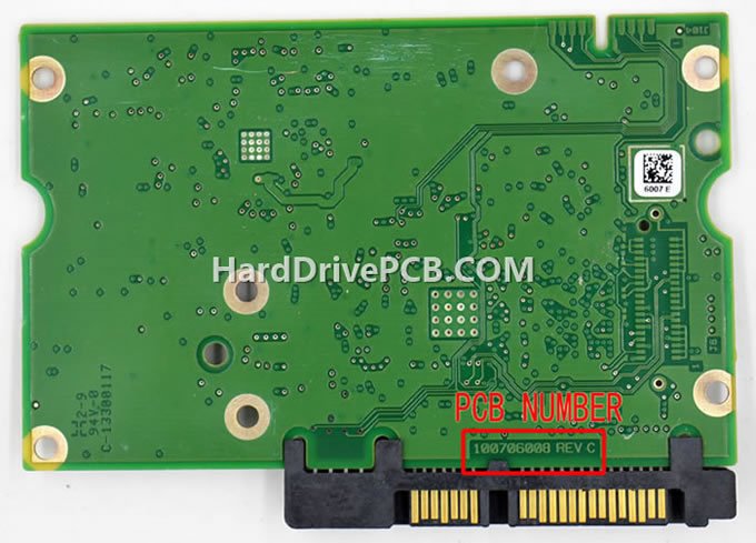 (image for) Seagate ST2000NM0033 PCB 100706008