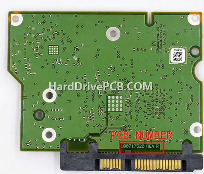 (image for) Seagate ST3000DM001 PCB 100717520