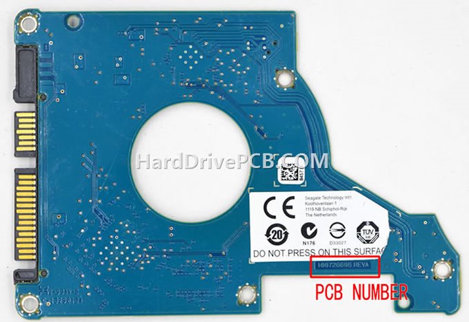 (image for) 100726606 Seagate PCB