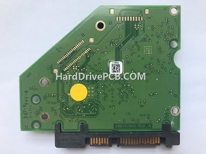 (image for) Seagate ST4000DM000 PCB 100797092