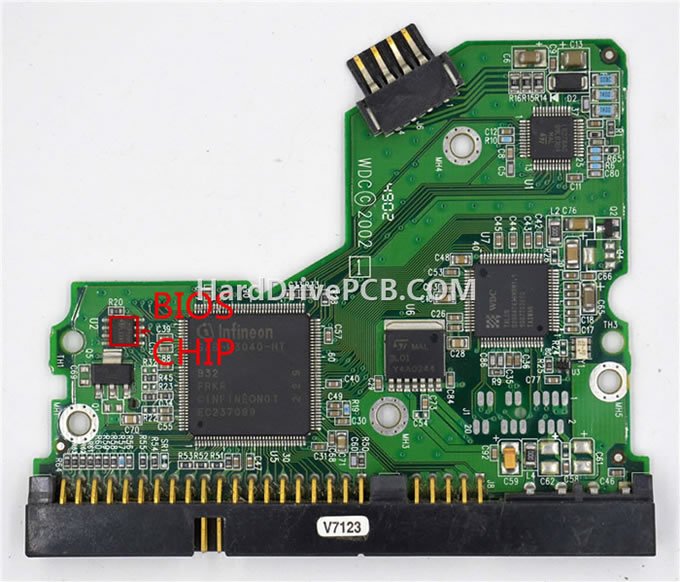 (image for) WD WD80EB PCB 2060-001127-003