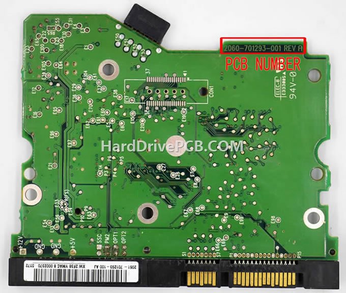 (image for) 2060-701293-001 WD PCB