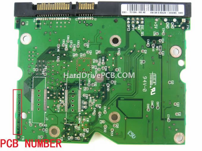 (image for) 2060-701384-002 WD PCB