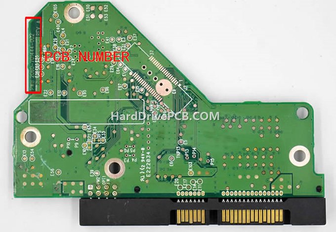 (image for) 2060-701444-002 WD PCB