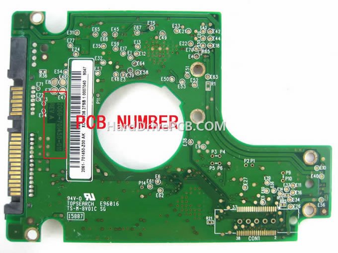 (image for) 2060-701450-011 WD PCB