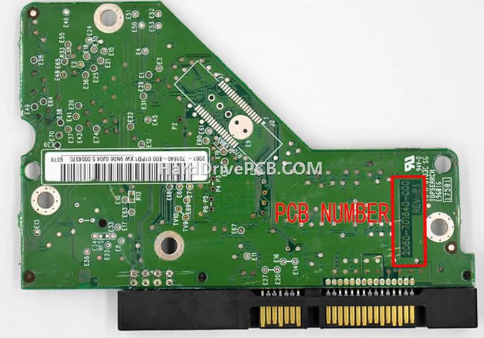 (image for) WD WD6400AACS PCB 2060-701640-000