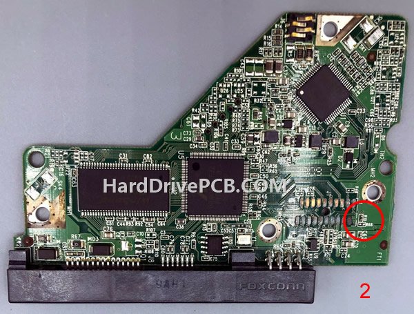 (image for) 2060-701640-002 WD PCB