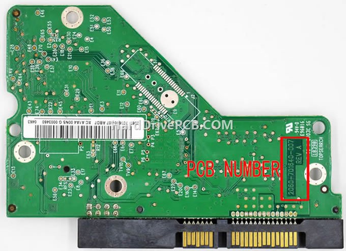 (image for) WD WD8088AADS PCB 2060-701640-007