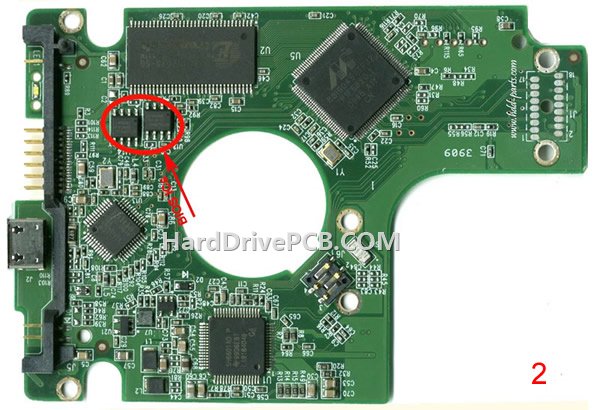 (image for) 2060-701675-004 WD PCB