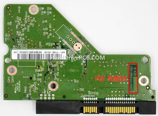 (image for) 2060-771590-001 WD PCB