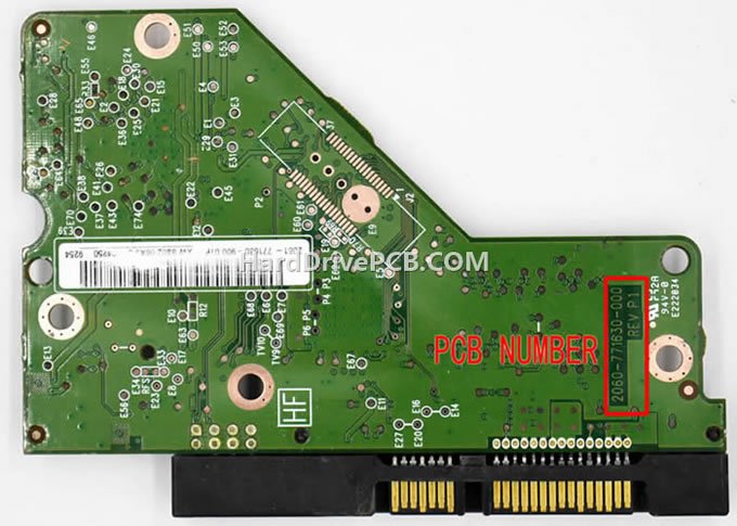 (image for) 2060-771630-000 WD PCB