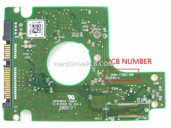 (image for) 2060-771692-006 WD PCB