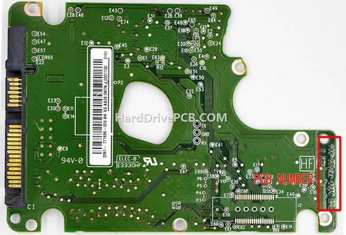 (image for) 2060-771696-004 WD PCB