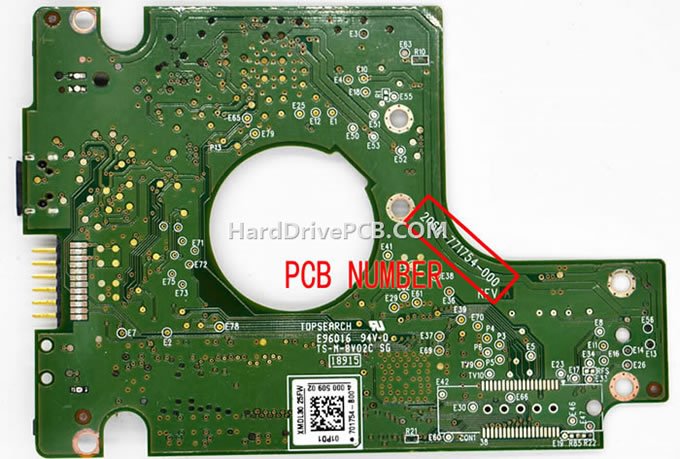 (image for) 2060-771754-000 WD PCB