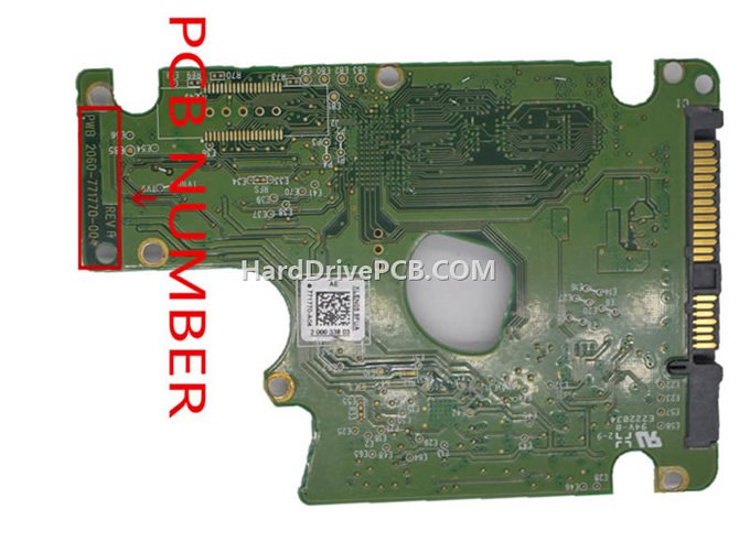 (image for) WD WD9001BKHG PCB 2060-771770-004