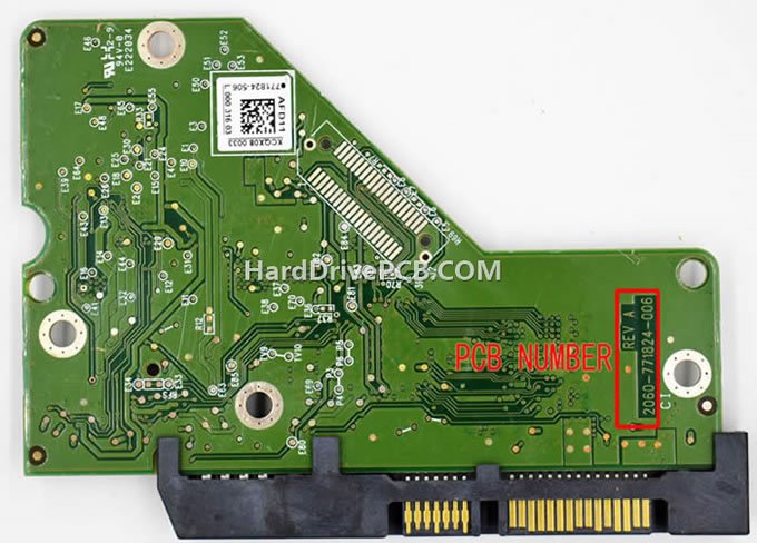 (image for) 2060-771824-006 WD PCB