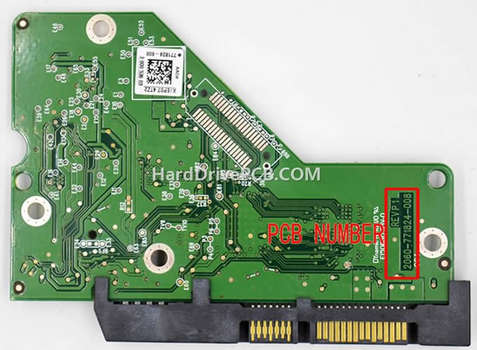 (image for) 2060-771824-008 WD PCB