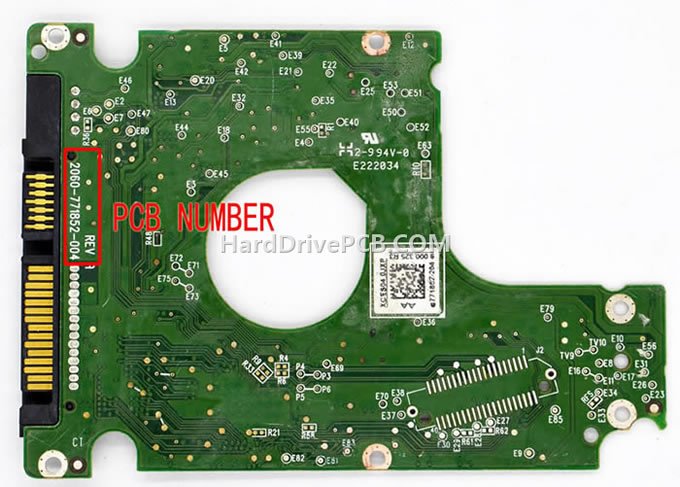 (image for) 2060-771852-004 WD PCB