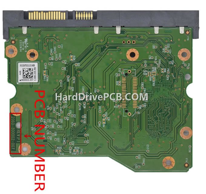 (image for) 2060-800002-007 WD PCB