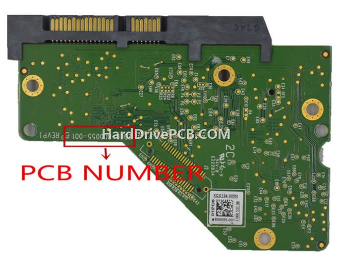 (image for) WD WD40EFRX PCB 2060-800055-001