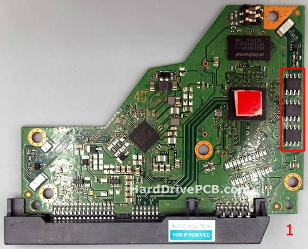 (image for) 2060-810011-001 WD PCB