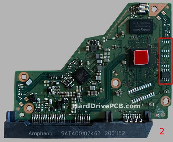 (image for) 2060-810011-001 WD PCB