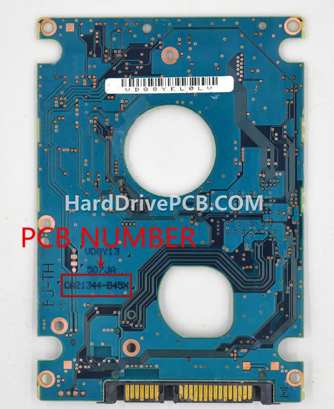 (image for) Fujitsu MHZ2160BJ G2 PCB CA26344-B51304BA