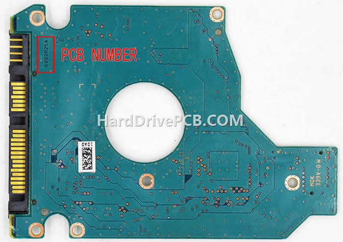 (image for) Toshiba MK5075GSX PCB G002825A