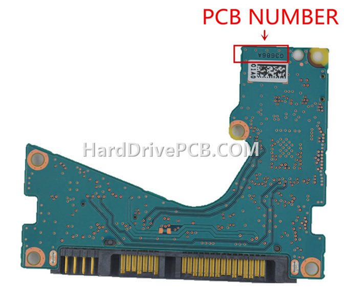 (image for) G3686A Toshiba PCB