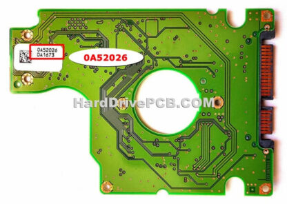 HITACHI HTS541680J9SA00 HDDの基板 0A52026 - 画像 (2)