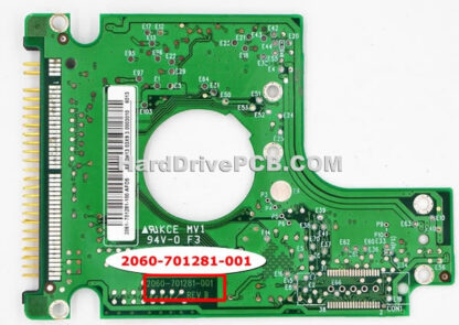 WesternDigital WD800UE HDDの基板 2060-701281-001 - 画像 (2)