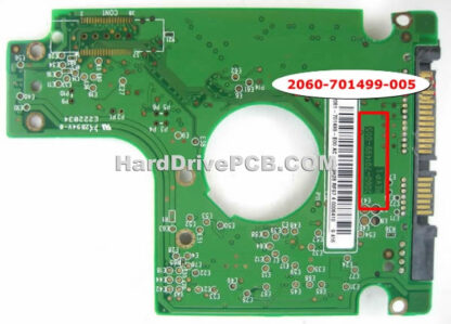 WesternDigital WD800BEVS HDDの基板 2060-701499-005 - 画像 (2)