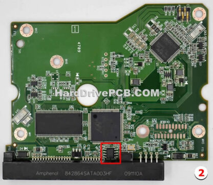 WesternDigital ハードディスクの基板 2060-771642-001 - 画像 (4)