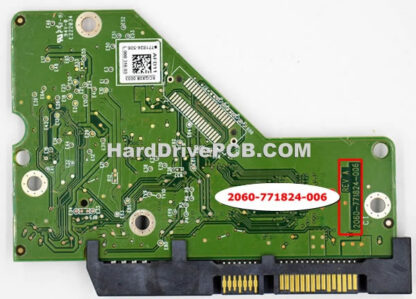 WesternDigital WD10EARS HDDの基板 2060-771824-006 - 画像 (2)