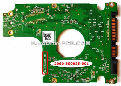 HITACHI HTS545050B7E660 HDDの基板 2060-800025-001 - 画像 (2)