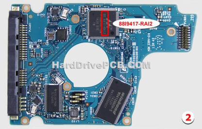 東芝 MQ01ACF032 HDDの基板 G003235C - 画像 (4)